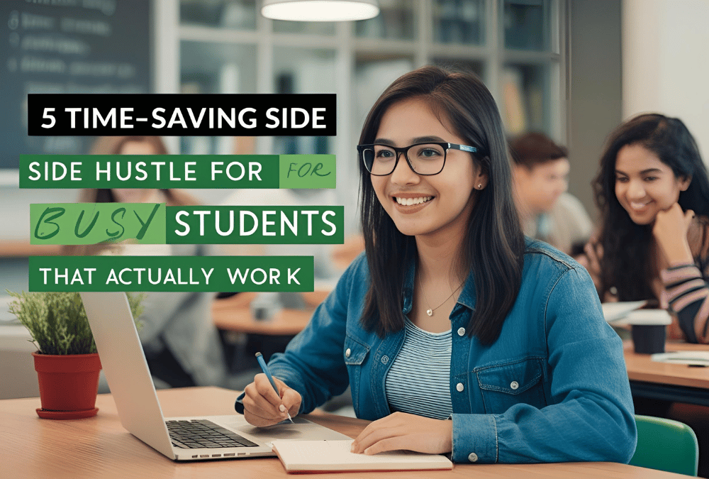 5 Time-Saving Side Hustles for Busy Students That Actually Work