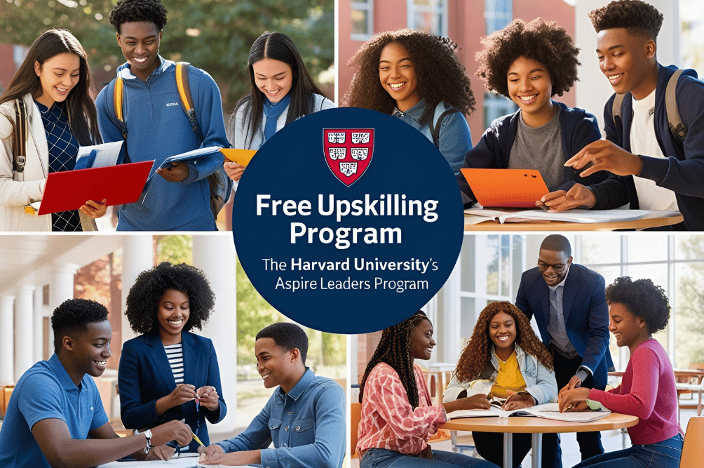 Free Upskilling Program for Students: Harvard University’s Aspire Leaders Program
