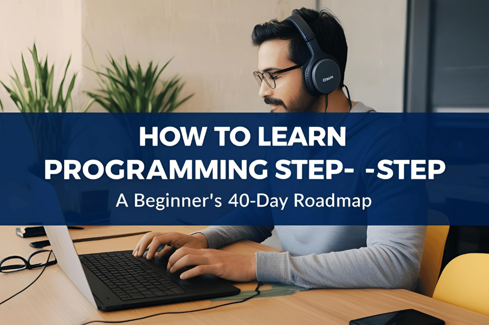 How to Learn Programming Step-by-Step – A Beginner’s 40-Day Roadmap